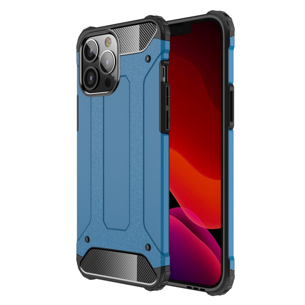 iPhone 13 Pro Max Armor Guard Tough Case - Blue