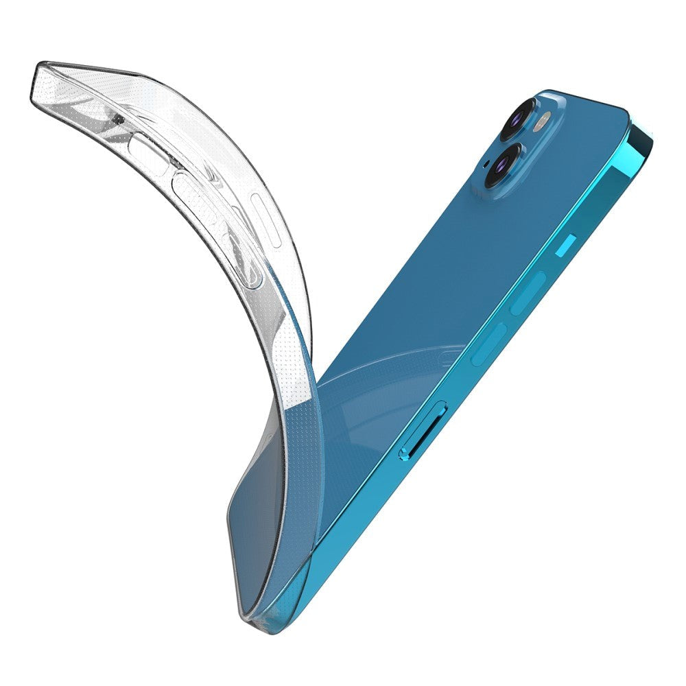 iPhone 13 Crystal Clear Flexible Plastic Case - Transparent