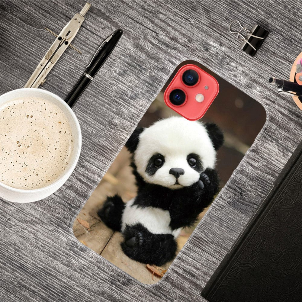 iPhone 13 Flexible Plastic Case - Little Panda