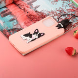 iPhone 13 Flexible Plastic Case with Figure - Dog