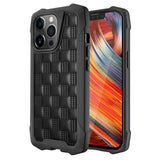 iPhone 13 Pro Phantom Series Artisan Leather Case - Black