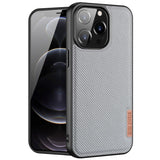 iPhone 13 Pro Dux Ducis FINO Series Nylon Back Case - Grey