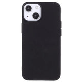 iPhone 13 Flexible TPU Plastic Back Case - Black