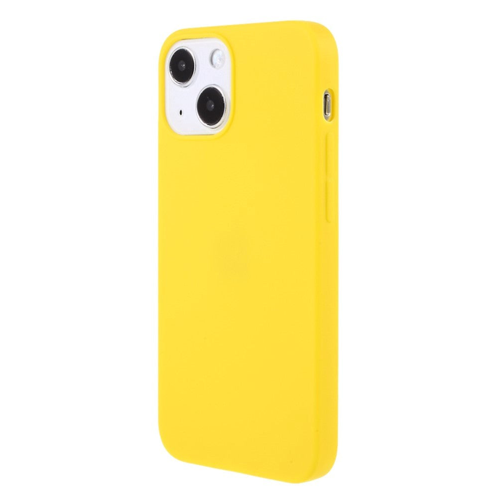 iPhone 13 Flexible TPU Plastic Back Case - Yellow