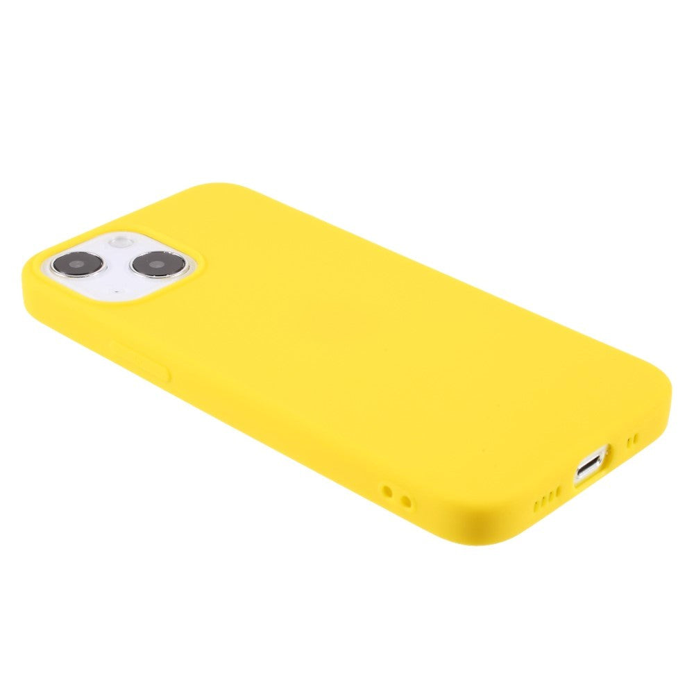 iPhone 13 Flexible TPU Plastic Back Case - Yellow