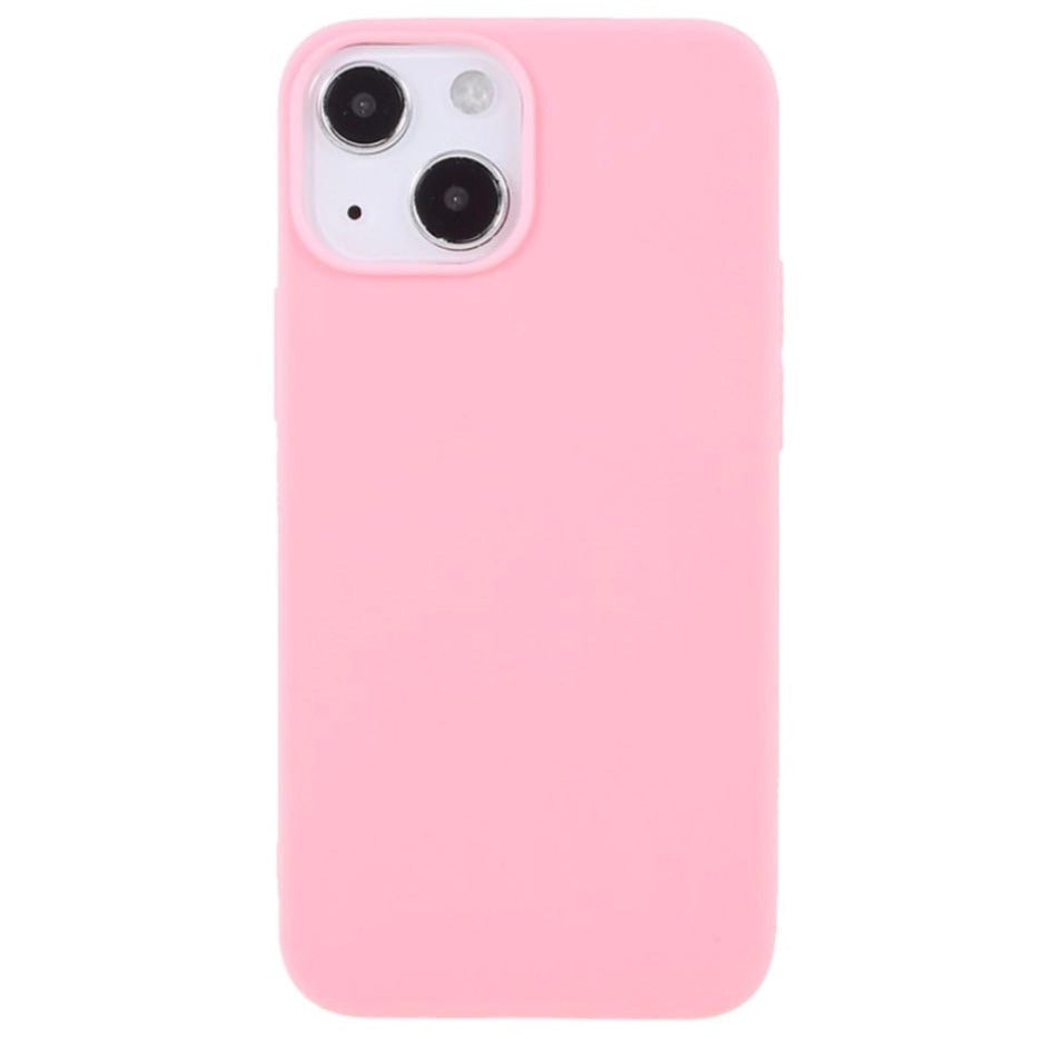 iPhone 13 Flexible TPU Plastic Back Case - Pink