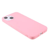 iPhone 13 Flexible TPU Plastic Back Case - Pink