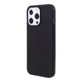 iPhone 13 Pro Max Flexible TPU Plastic Back Case - Black