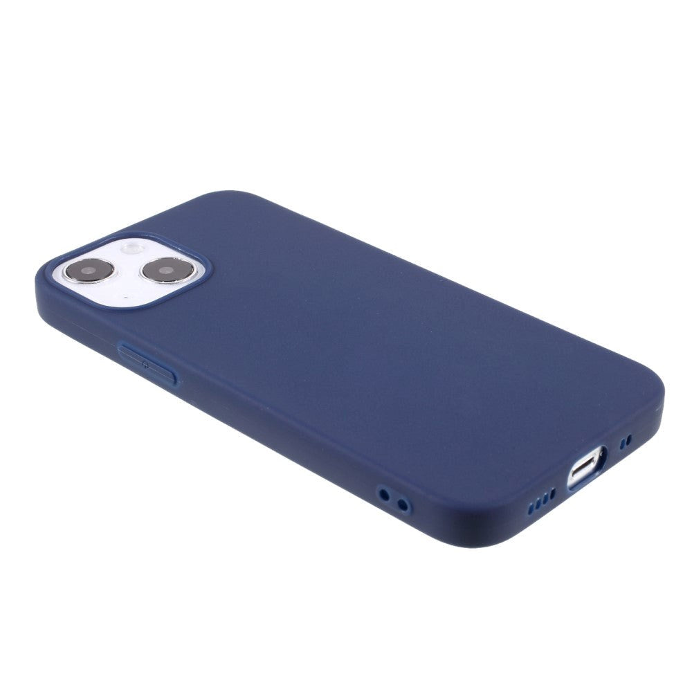 iPhone 13 Mini Flexible TPU Plastic Back Case - Dark Blue