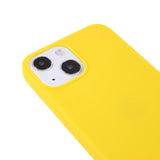 iPhone 13 Mini Flexible TPU Plastic Back Case - Yellow