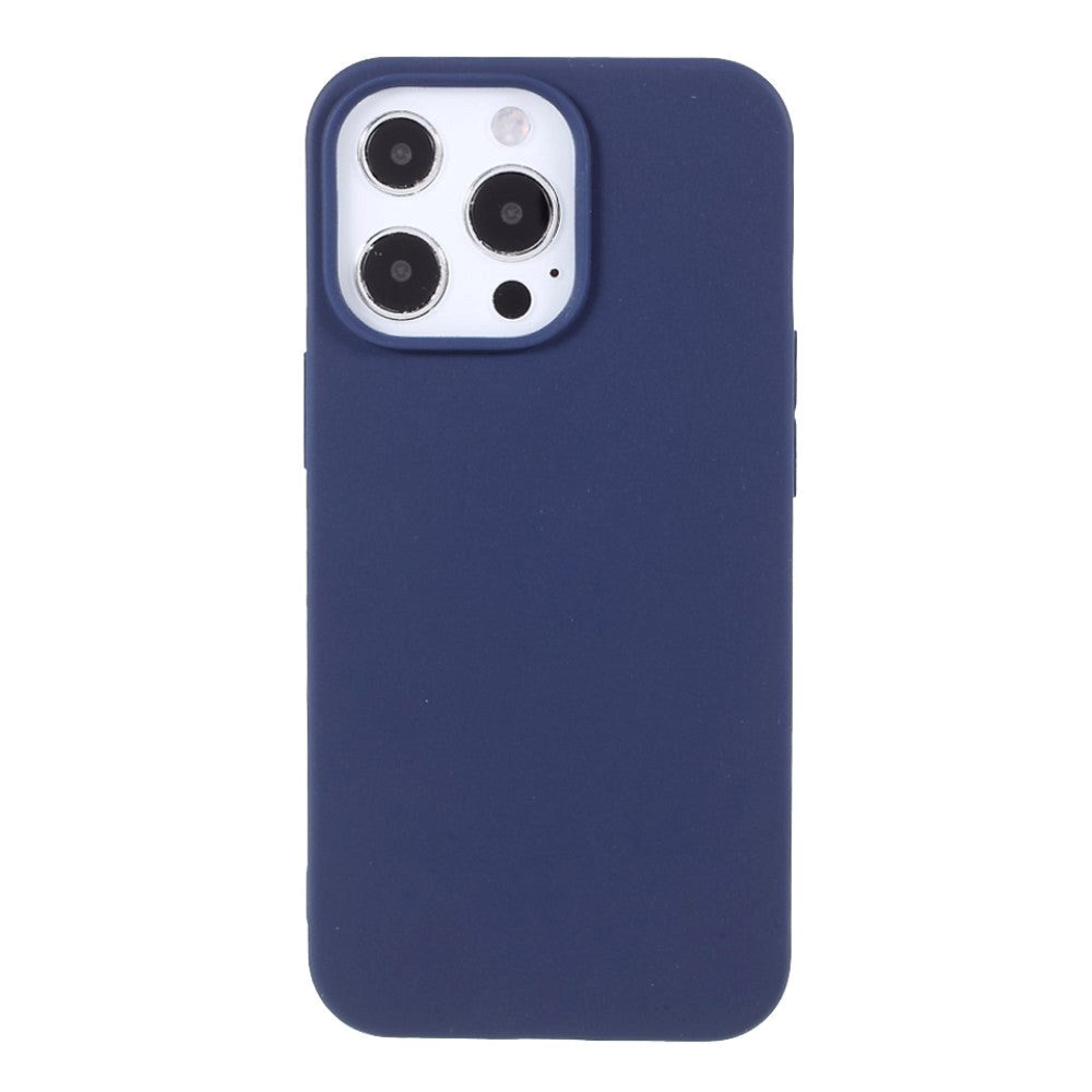 iPhone 13 Pro Flexible TPU Plastic Back Case - Blue