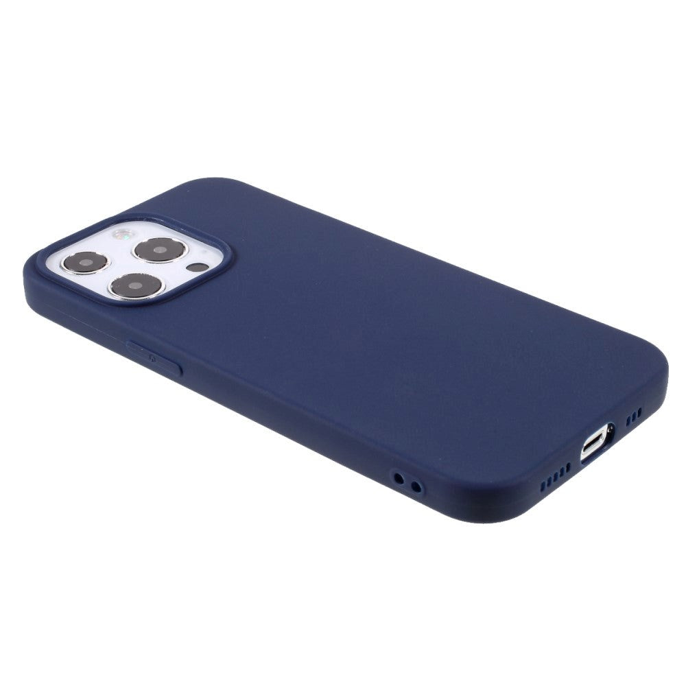 iPhone 13 Pro Flexible TPU Plastic Back Case - Blue