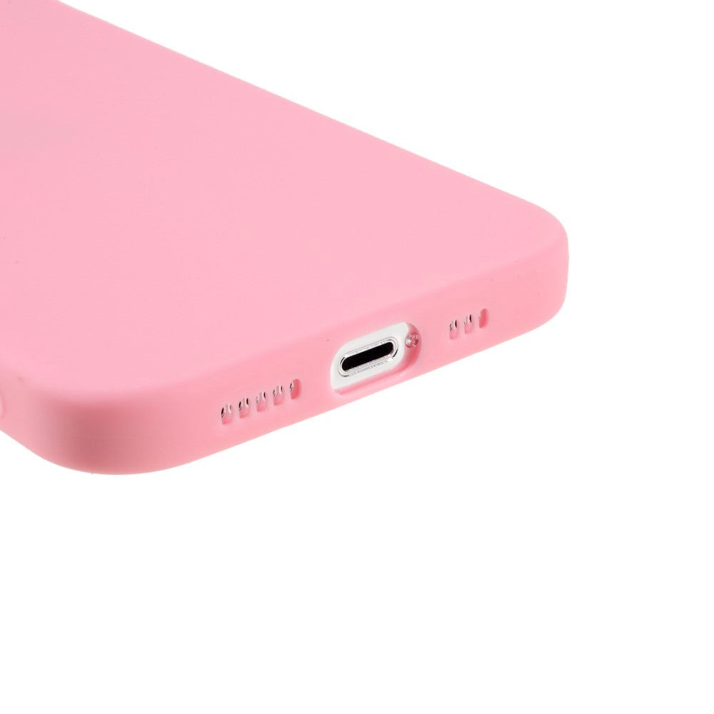 iPhone 13 Pro Flexible TPU Plastic Back Case - Pink