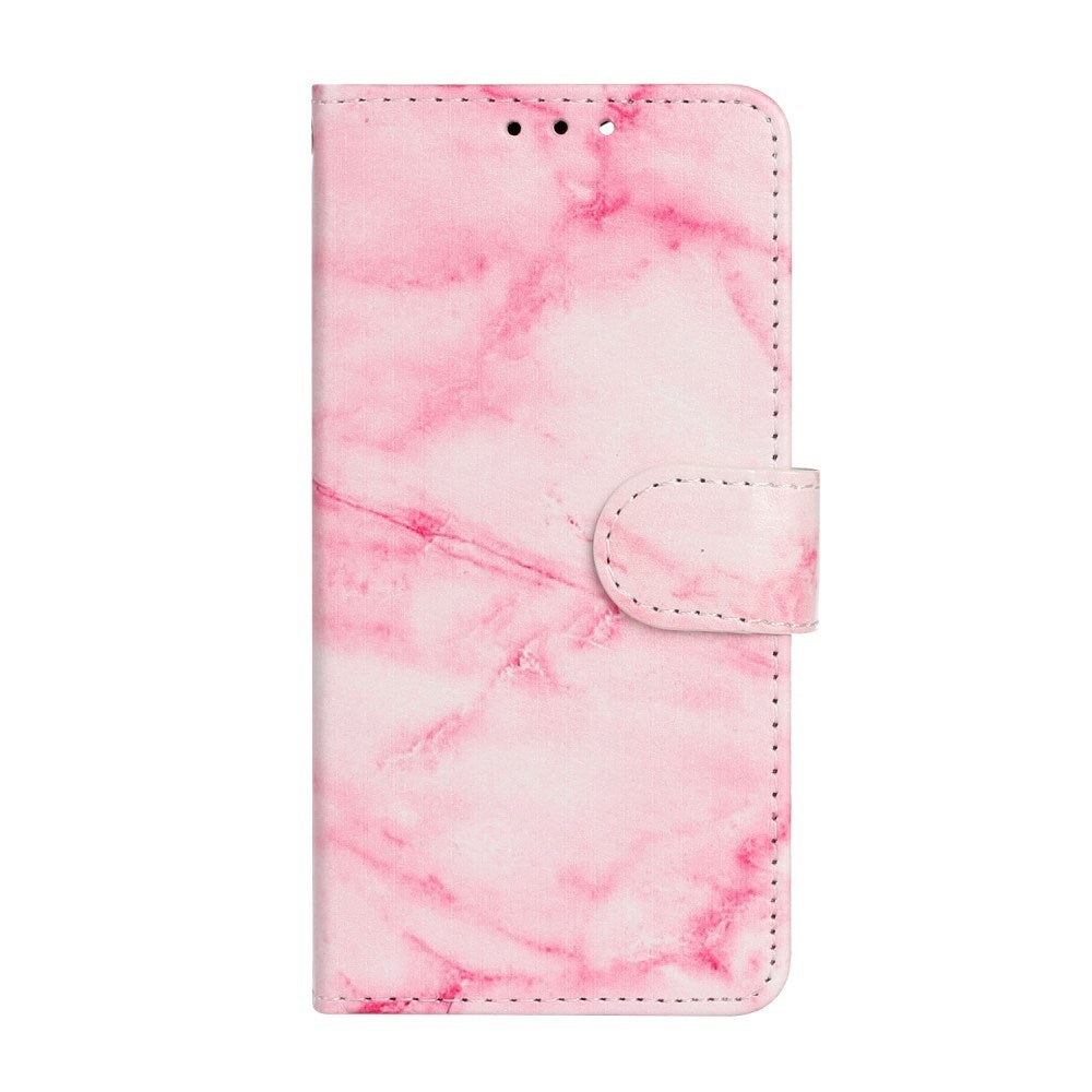 EIDERWOOD iPhone 13 Mini Leather Wallet Case w. Print - Pink