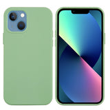 EIDERWOOD iPhone 13 Lined Silicone Case - Light Green