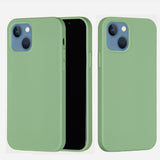 EIDERWOOD iPhone 13 Lined Silicone Case - Light Green