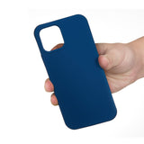 EIDERWOOD iPhone 13 Lined Silicone Case - Blue
