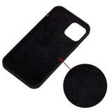 EIDERWOOD iPhone 13 Lined Silicone Case - Black