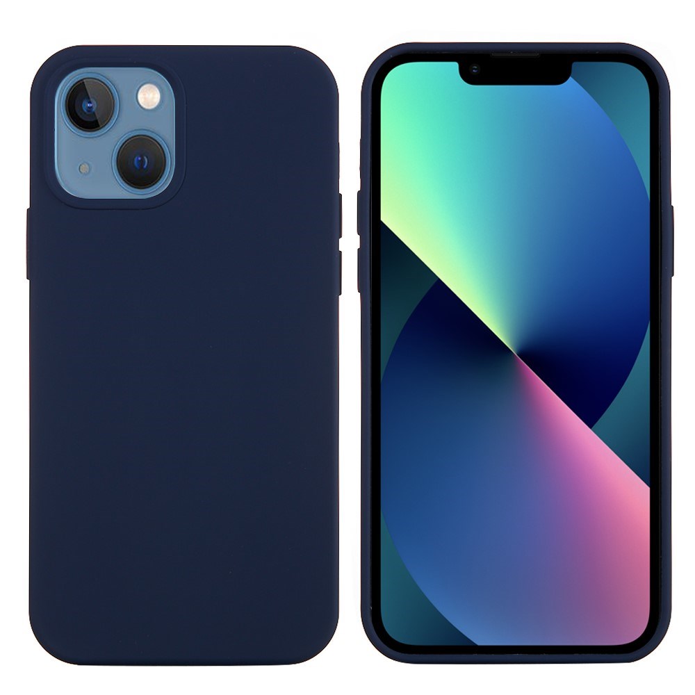 EIDERWOOD iPhone 13 Lined Silicone Case - Dark Blue