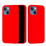 iPhone 13 Mini Silicone Case - Red