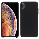 iPhone XS Max Silicone Case - Black