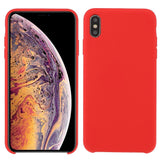 iPhone XS Max Silicone Case - Red