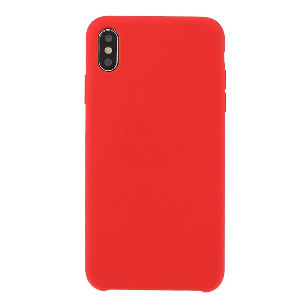 iPhone XS Max Silicone Case - Red