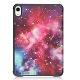 iPad Mini (2021) Leather Case w. Folding & Standing - Starry sky