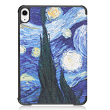 iPad Mini (2021) Leather Case w. Folding & Standing - Starry Night