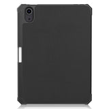 iPad Mini (2021) - Foldable Case w. Stand & Stylus Pen Holder - Black