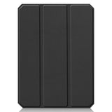 iPad Mini (2021) - Foldable Case w. Stand & Stylus Pen Holder - Black