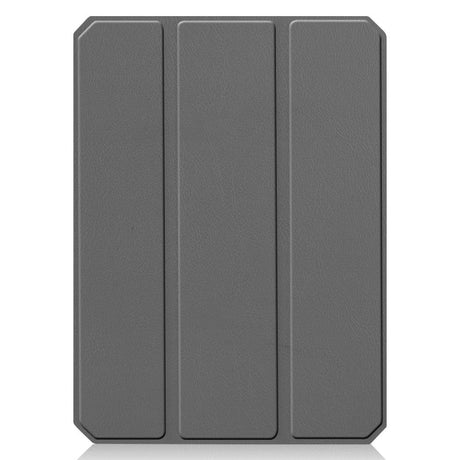 iPad Mini (2021) - Foldable Case w. Stand & Stylus Pen Holder - Grey