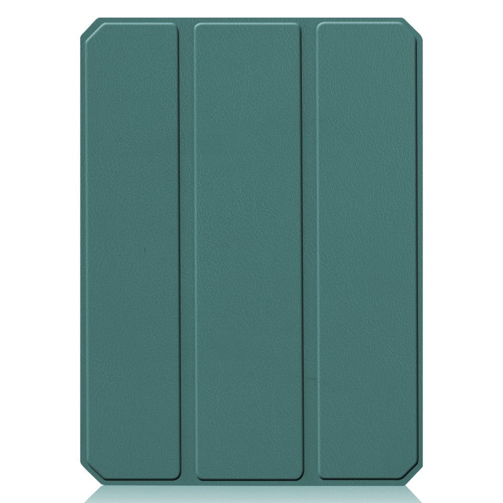 iPad Mini (2021) - Foldable Case w. Stand & Stylus Pen Holder - Dark Green