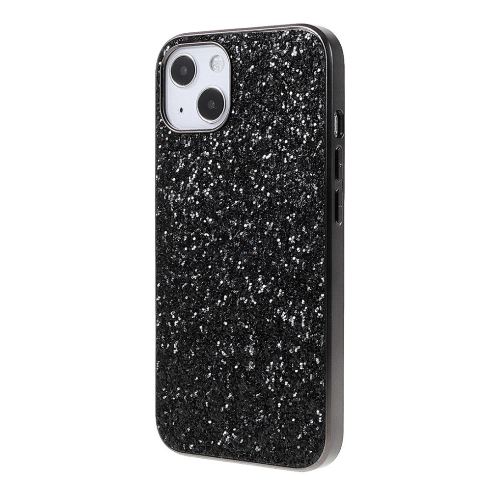 EIDERWOOD iPhone 13 Mini Glitter Hybrid Back Case - Black