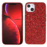 EIDERWOOD iPhone 13 Mini Glitter Hybrid Back Case - Red