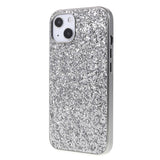 EIDERWOOD iPhone 13 Mini Glitter Hybrid Back Case - Silver