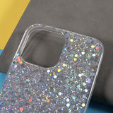 iPhone 13 Mini Glitter Case - Silver