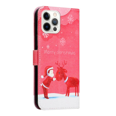 iPhone 12 / 12 Pro Christmas Wallet Case - Baby Reindeer