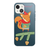 iPhone 13 Flexible Plastic Christmas Case - Fox