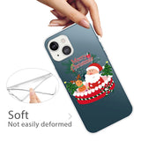 iPhone 13 Flexible Plastic Christmas Case - Merry Christmas - Gift Box