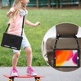 iPad 10.2" (2021/ 2020 / 2019) Kids Case - Butterfly Kickstand Case - Black