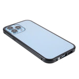 iPhone 13 Pro Magnetic Case w. Glass Back and Front - Black