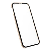 iPhone 13 Pro Magnetic Case w. Glass Back and Front - Gold