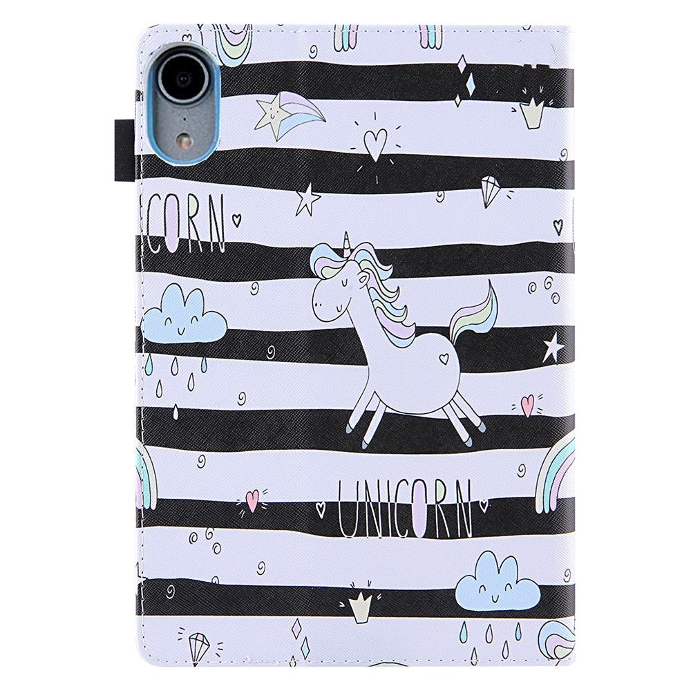 iPad Mini (2021) - Leather Wallet Case & Print - Unicorn