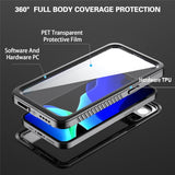 iPhone 13 Pro IP68 Dust & Waterproof Case - Transparent / Black