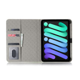 iPad Mini (2021) Case w. Card Holder & Touch Pen Holder - "Awesome"