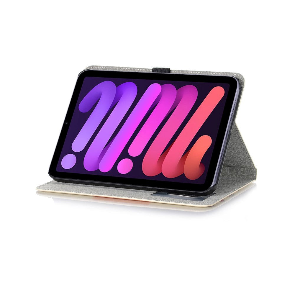 iPad Mini (2021) Case w. Card Holder & Touch Pen Holder - "Awesome"