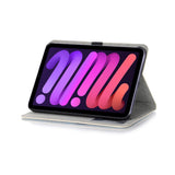 iPad Mini (2024 / 2021) Case w. Card Holder & Touch Pen Holder - "Whale"