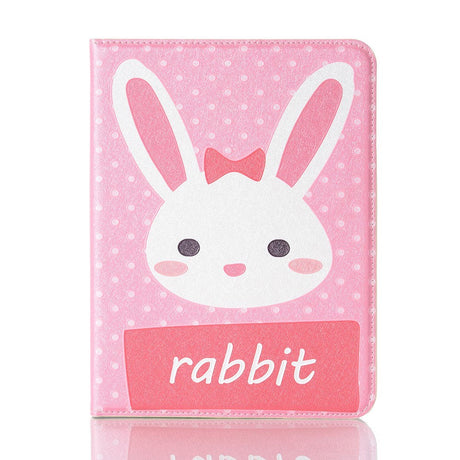 iPad Mini (2021) Case w. Card Holder & Touch Pen Holder - "Rabbit"