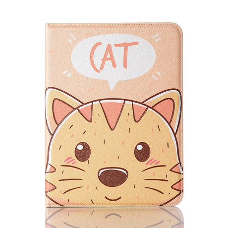 iPad Mini (2021) Case w. Card Holder & Touch Pen Holder - "Cat"